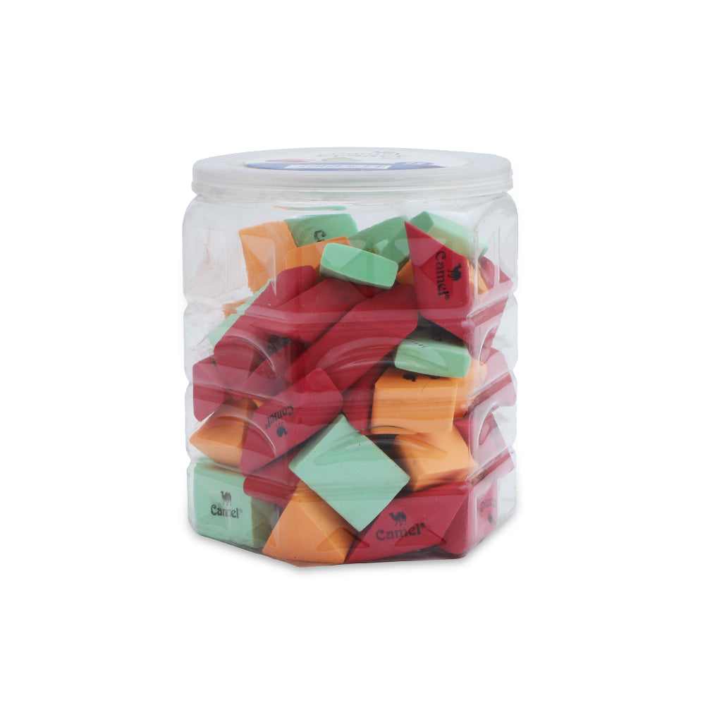 Camel Eraser Multiple Shapes 50Pcs