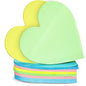 Sticky Notes Heart Shapes